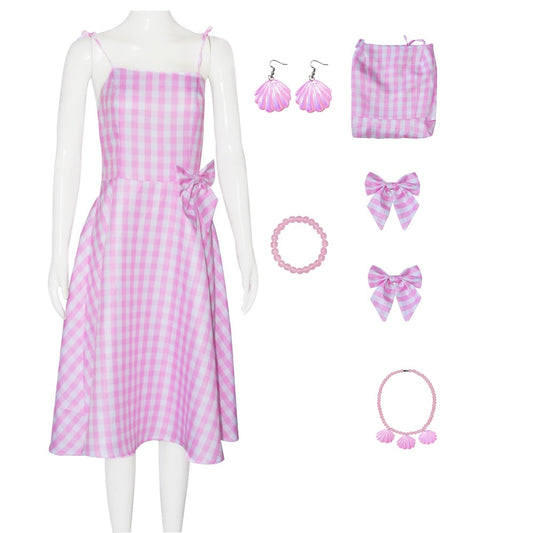 Barbie Costume - Pink Dress 3 - Full Set