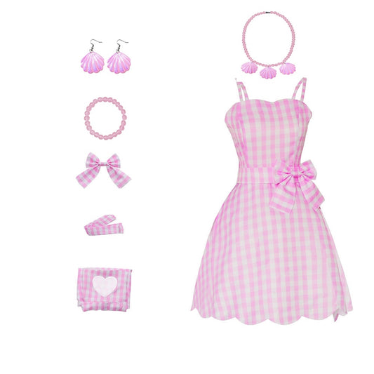 Barbie Costume - Pink Dress 2 - Full Set