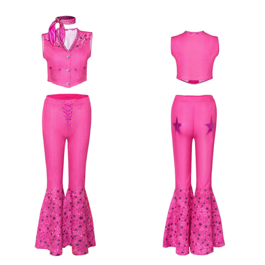 Barbie Costume - Pink Cowgirl - Full Set